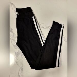 Womans size XS US Adidas black and white leggings